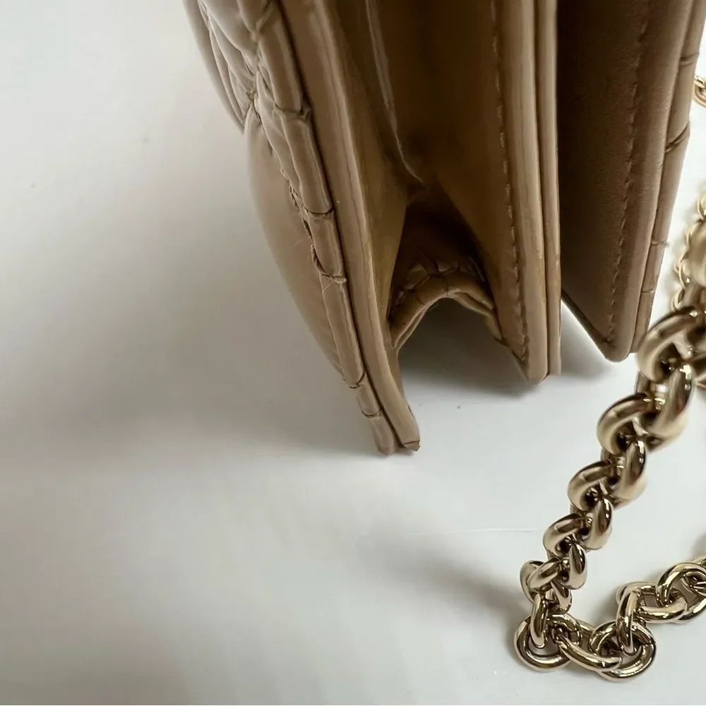 Lady Dior Clutch Patent Leather Beige - Picture 7 of 13